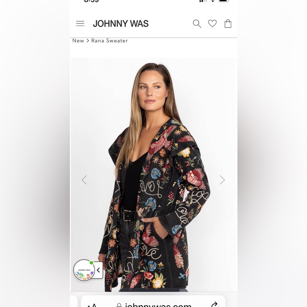 Johnny Was Rana sweater